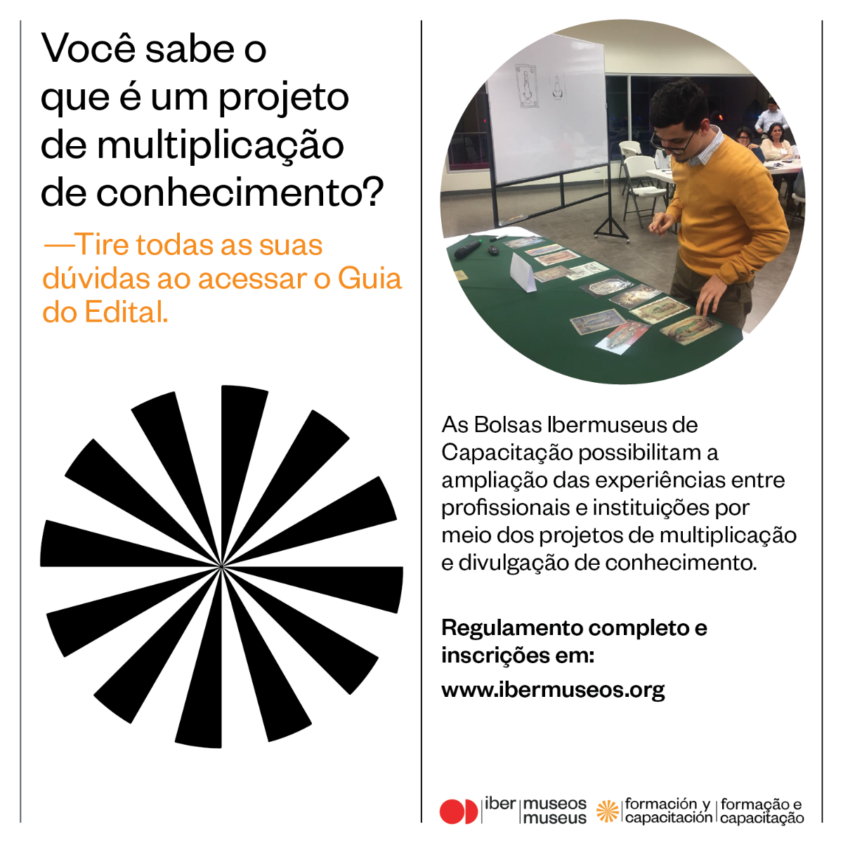 DIVULGANDO: Acesse o Guia das Bolsas Ibermuseus de Capacitação 2019
