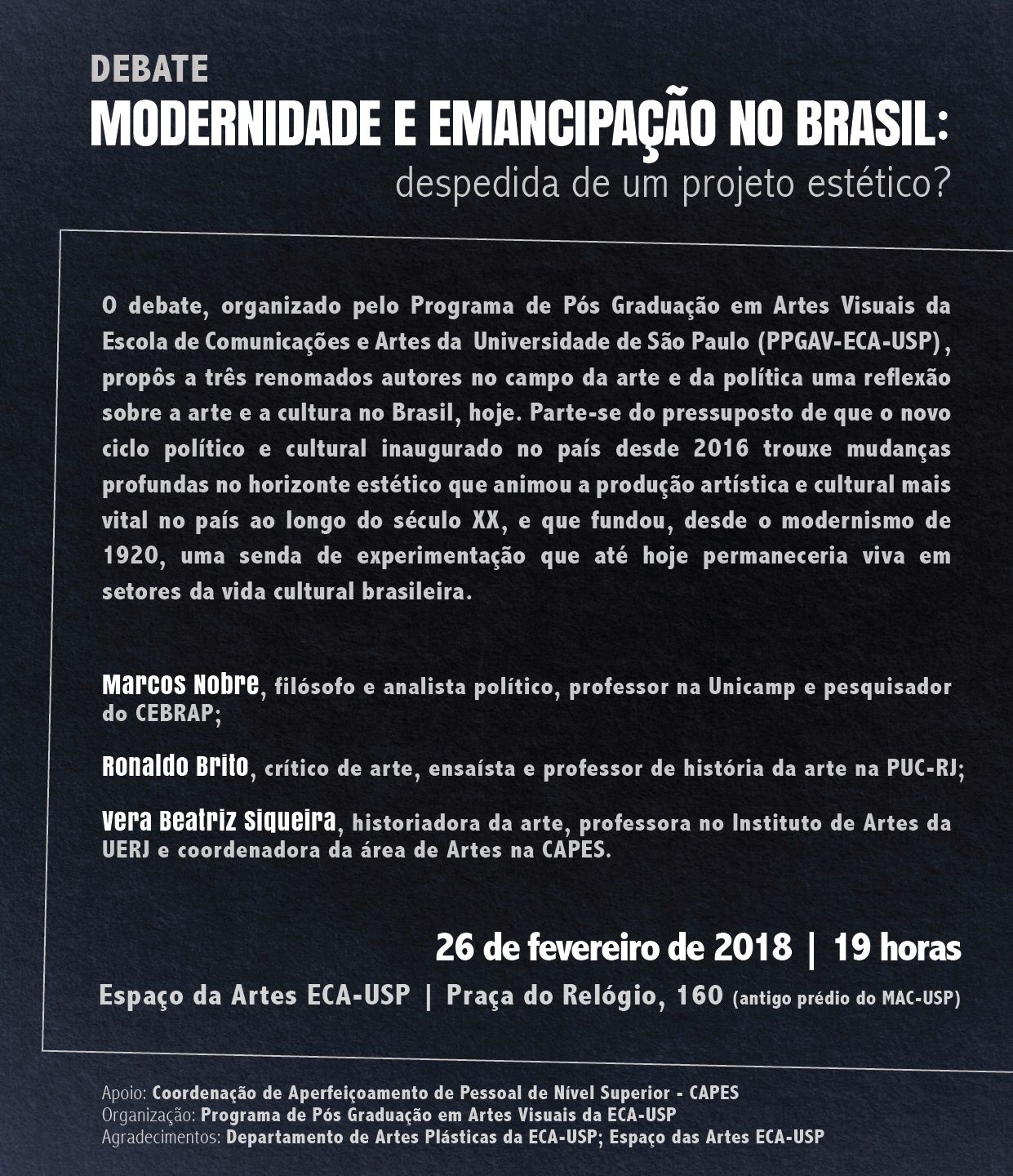 Recepção dos Alunos Ingressantes do PPGAV - 2019