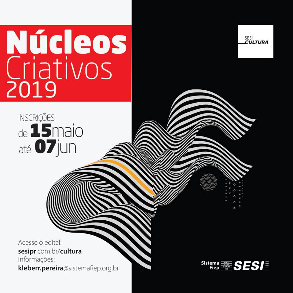 Ultima semana para inscrições! Núcleo de artes visuais SESI-PR