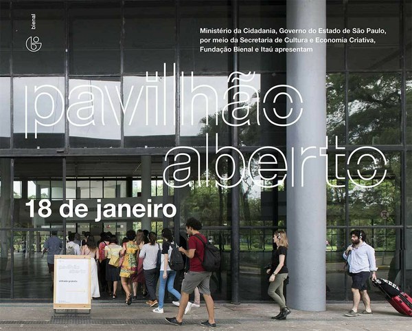 SUA PRESENÇA ESTÁ CONFIRMADA NO PAVILHÃO ABERTO DESTE SÁBADO, 18 DE JANEIRO