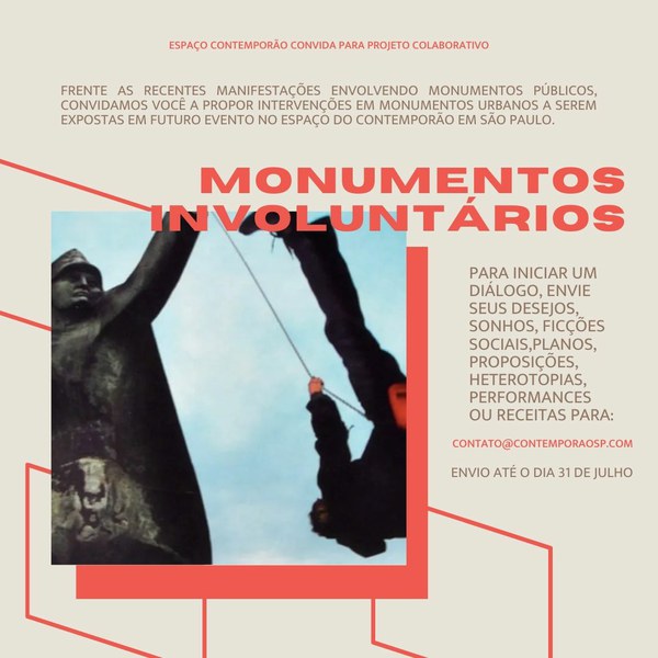Convite Contemporão-SP: Monumentos Involuntários