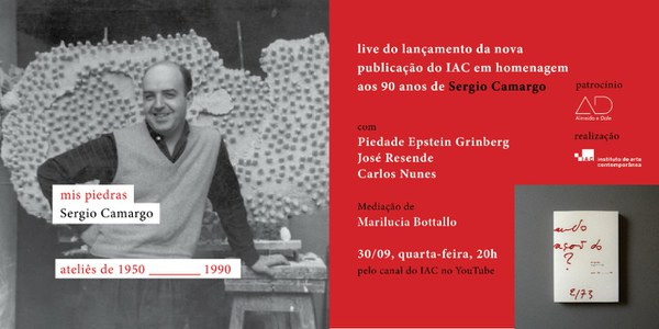 Live de Lançamento: Mis Piedras de Sérgio Camargo