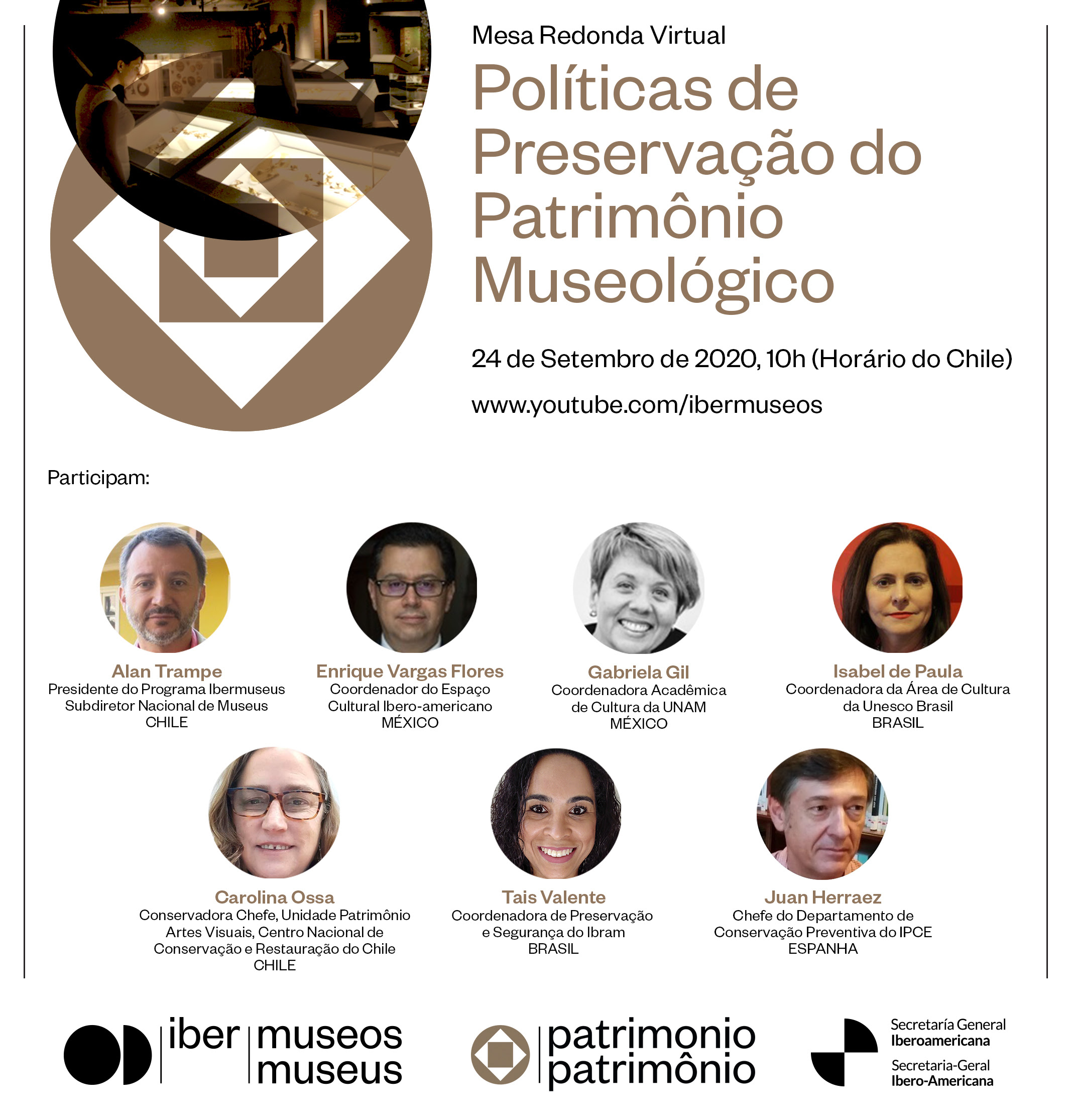 Mesa Redonda: Políticas de Preservação do Patrimônio Museológico 24/09 - IberMuseus