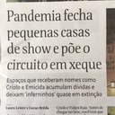 UM ANO DESDE O ÚLTIMO ESPETÁCULO