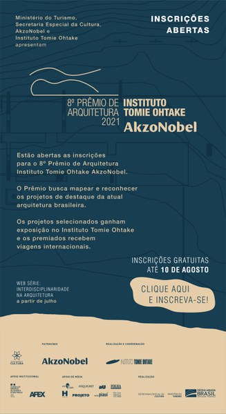 8º Prêmio de Arquitetura Instituto Tomie Ohtake AkzoNobel
