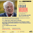 Jornadas Edgar Morin – A vida em tempos de incertezas e a construção do futuro