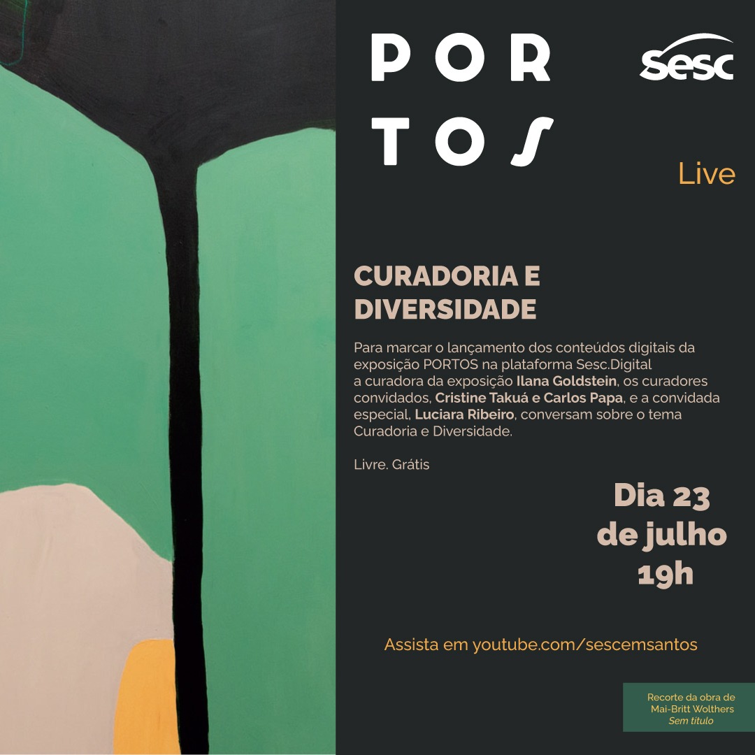 PORTOS no SESC - Live Curadoria e Diversidade