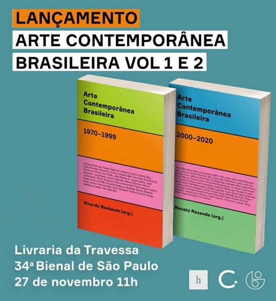Lançamento do Livro  Arte Contemporânea Brasileira - Bienal na Livraria da Travessa 27/11