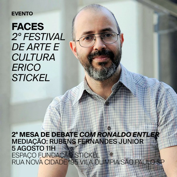 Mesa de debate com Ronaldo Entler