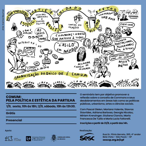 Seminário Comum: pela Política e Estética da Partilha.
