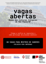 Vagas abertas  - Museu das Culturas Indígenas em São Paulo