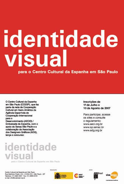 Concurso: Identidade Visual para o Centro Cultural da Espanha em São Paulo