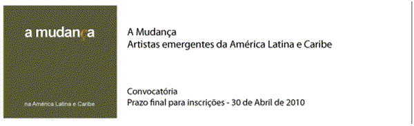 From The World Bank Art Program: Convocatoria Artistas emer gentes da America Latina e Caribe