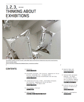 Out now: ON-CURATING ISSUE 05: 1,2,3, --- thinking about exhibitions
