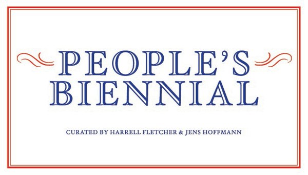 People's Biennial organized by Independent Curators International (ICI)