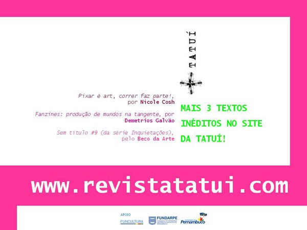 TATUÍ | Textos inéditos no ar
