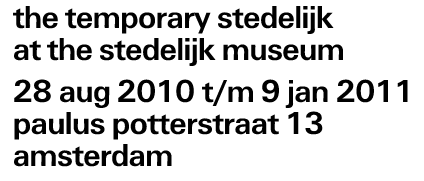 The Stedelijk Museum in Amsterdam temporarily reopens
