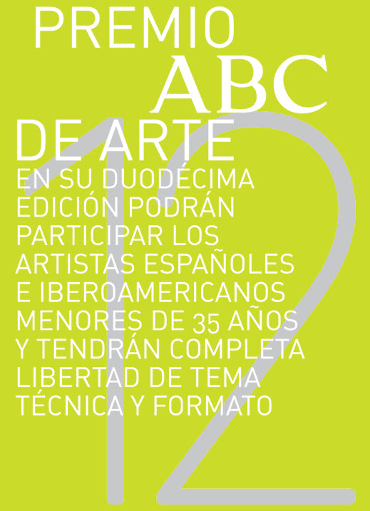 XII PREMIO ABC DE ARTE PARA ARTISTAS IBEROAMERICANOS