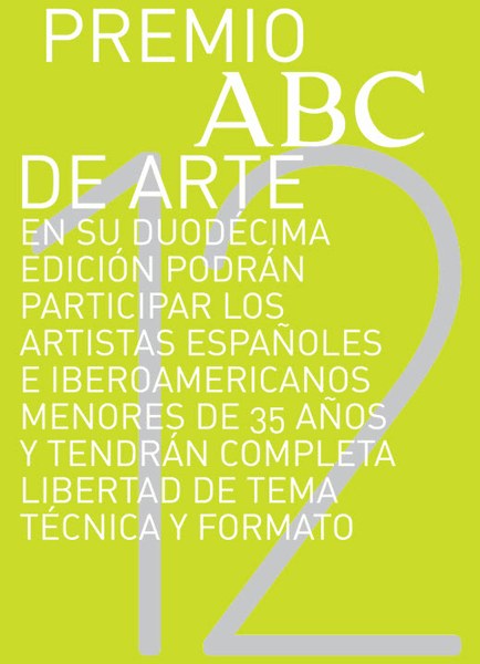 XII PREMIO ABC DE ARTE PARA ARTISTAS IBEROAMERICANOS