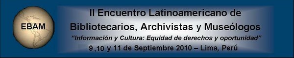 Encuentro Latinoamericano de Bibliotecarios, Archivistas y Museólogos