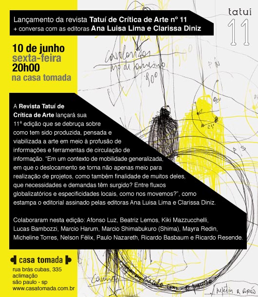Lançamento Revista Tatuí 11