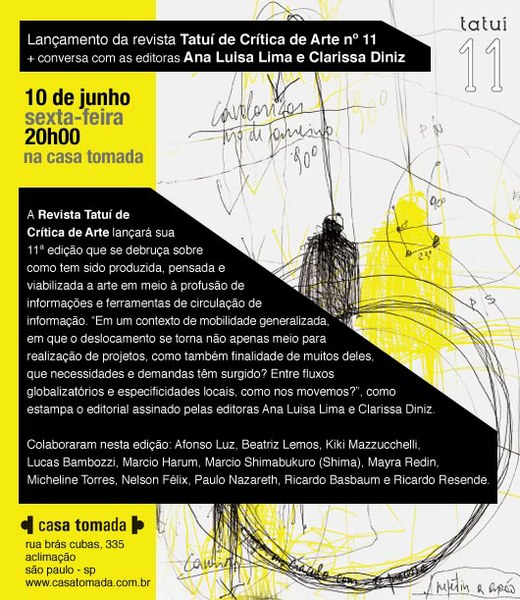 Lançamento Revista Tatuí 11
