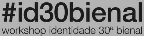 Workshop de Identidade Visual da 30ª Bienal de São Paulo
