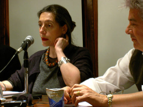 Palestra de Catharine David com a participação de Laymert dos Santos Garcia