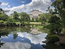 Osaka City Museum of Fine Art _view from Keitakuen Garden