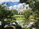 Osaka City Museum of Fine Art _ another view from Keitakuen Garden