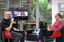  Rubens Mano e Beatriz Milhazes participam via Skype 