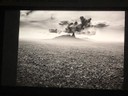 Momento da exposição de alguns de seus trabalhos