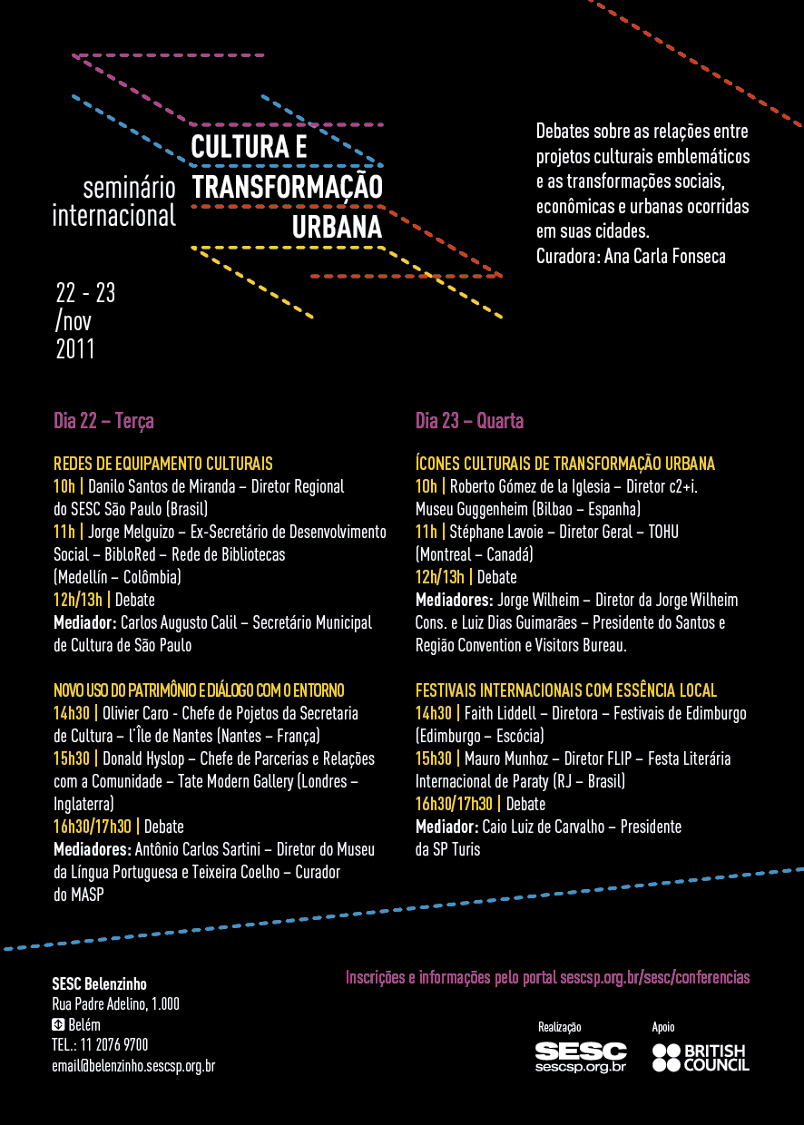Seminário Transformação Urbana
