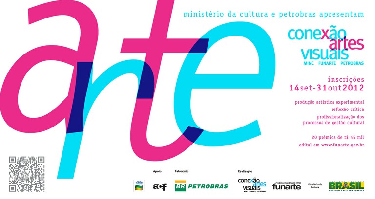 Edital Conexão Artes Visuais MinC/Funarte/Petrobras