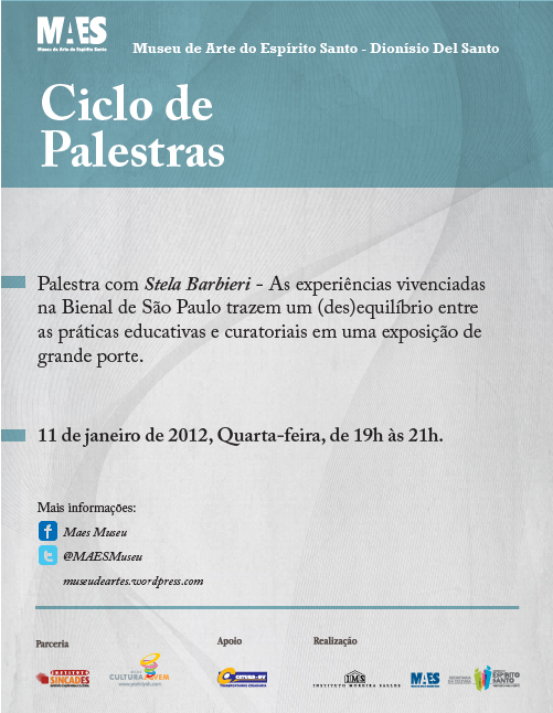 Convite - Ciclo de Palestras com Stela Barbieri