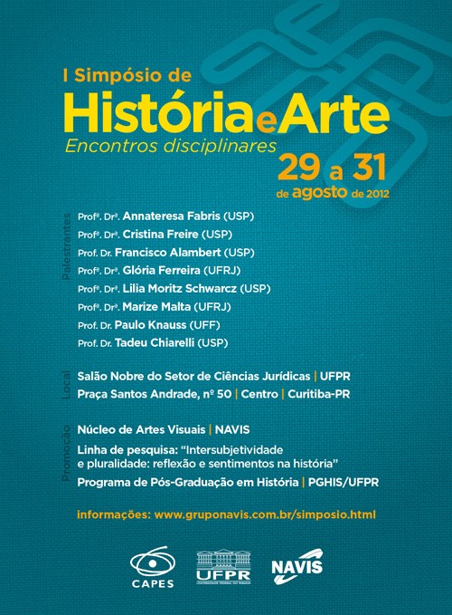 I Simpósio de História e Arte