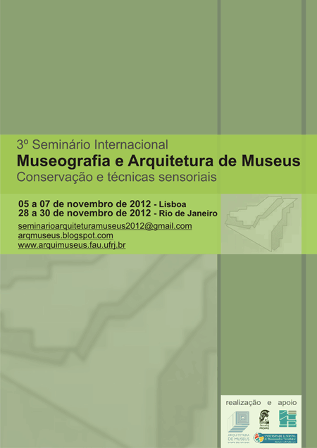 3º Seminário Museografia e Arquitetura de Museus