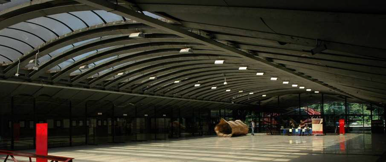 Espaço Flavio Império ( foto Sossô Parma  - Arquivo de imagens do CCSP )