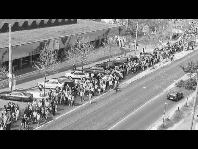 „Não à 10a vítima“ [Kein 10. Opfer], manifestação em Kassel, 2006, 
